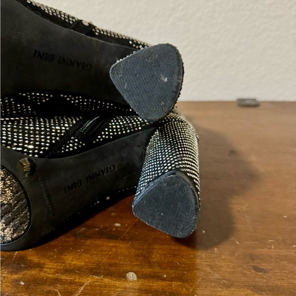 Gianni Bini Peep Toe Heeled Boot - Picture 7 of 7